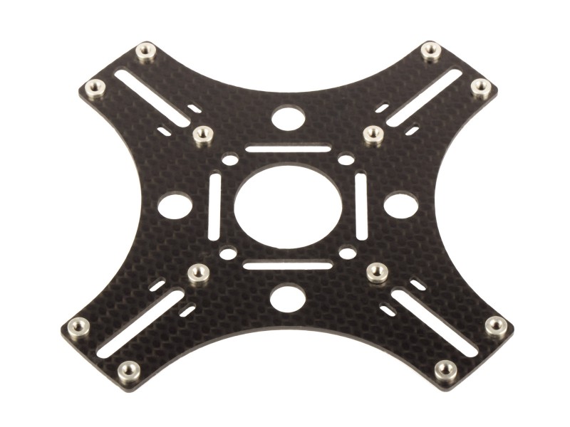 AF4-350-3D Center plate bottom MULTICOPTERS